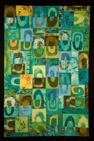 image of quilt titled "Tropicale" by Lorraine Edmond © 2007