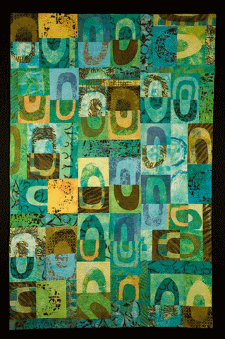 image of quilt titled "Tropicale" by Lorraine Edmond &copy; 2007