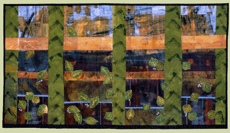 image of quilt titled "For the Trees" by Marie Jensen © 2008