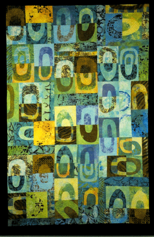 image of quilt titled "Tropicale" by Lorraine Edmond © 2007