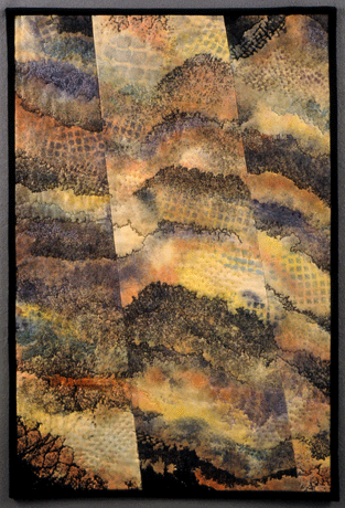 image of quilt titled "Ebb & Flow" by Deborah Gregory © 2007