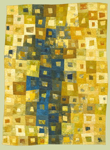 image of quilt titled "Costa del Sol II" by Janet Kurjan © 2009