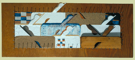 image of quilt titled"Carpenter's Quilt" by Cathy Erickson © 2003