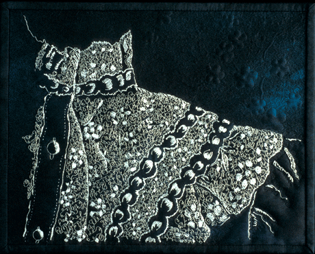 image of quilt titled "Girl's Lace Blouse" by Cathy Erickson © 2003