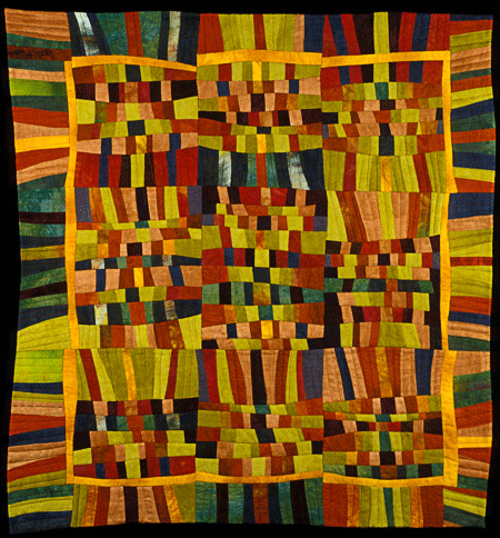 image of quilt titled "Pepper Pot" by Pat Hedwall © 2005
