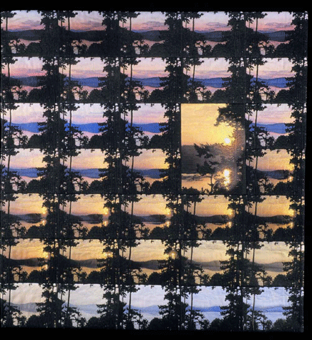 image of quilt titled "Morning Has Broken" by Barbara Nepom © 2007