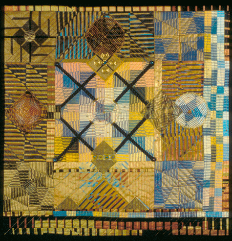 image of quilt titled "Emergence" by Karen Soma