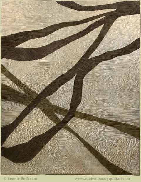 Image of "Willow Wood" quilt by Bonnie Bucknam.