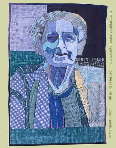 Image of "Monument" quilt by Margaret Liston