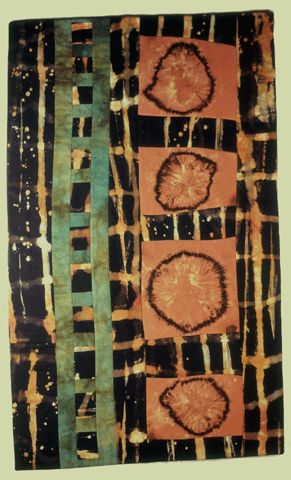 Image of "Chop Wood Carry Water II" quilt by Debi Harney