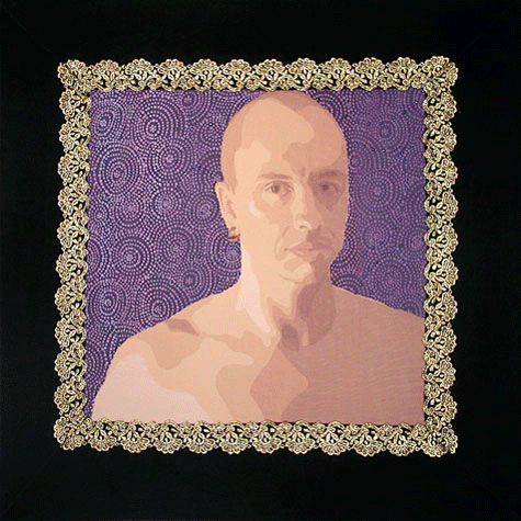 image of quilt titled "OTTO (Bill)" by Margot Lovinger &copy; 2005