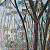 thumbnail image of quilt titled "Misty Morning - February" by Melodie Bankers