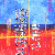 thumbnail image of quilt titled "The Day the Sky Fell Down" &copy; 2003 by Marie Jensen