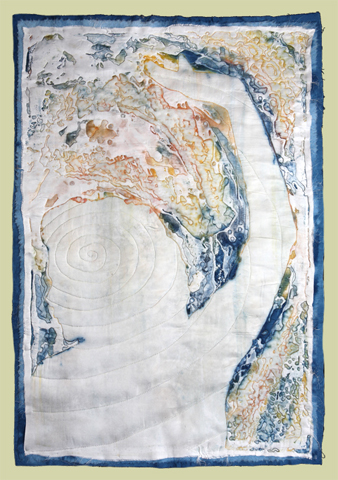 Image of quilt titled “Artist/Mother” by Cameron Anne Mason 