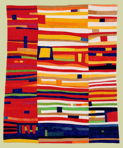 Image of quilt titled “For Fred” by Jo Van Patten 