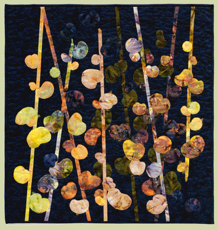 image of quilt titled "Beauty of Decay: Lichens" by Meg Blau &copy; 2008