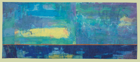 image of quilt titled "Waters Edge II" by Marie Jensen &copy; 2008
