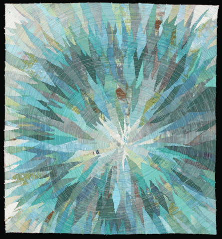 image of quilt titled "Whirlpool" by Melisse Laing &copy; 2008