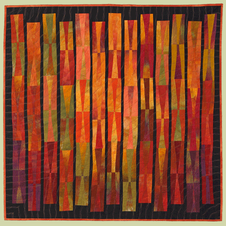 image of quilt titled "Again" by Janet Steadman