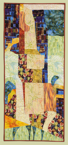 Image of quilt titled “The Color of Hope” by Meg Blau 
