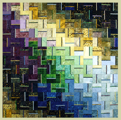 Image of quilt titled “Prism” by Bonny Brewer 