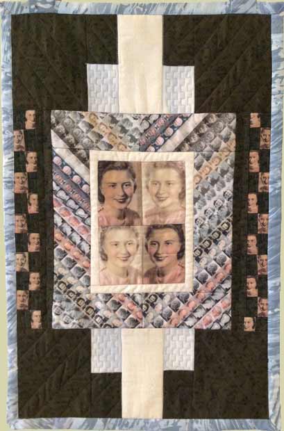 Image of quilt titled “Mary Olite #1” by Pat Solon 