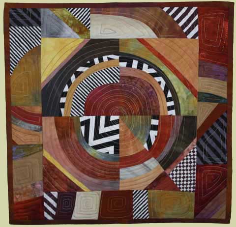 Image of quilt titled "Anasazi Impressions" by Louise Harris
