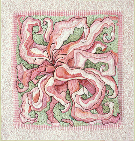 image of quilt titled "Lovely Lily" by Marianne Burr © 2006