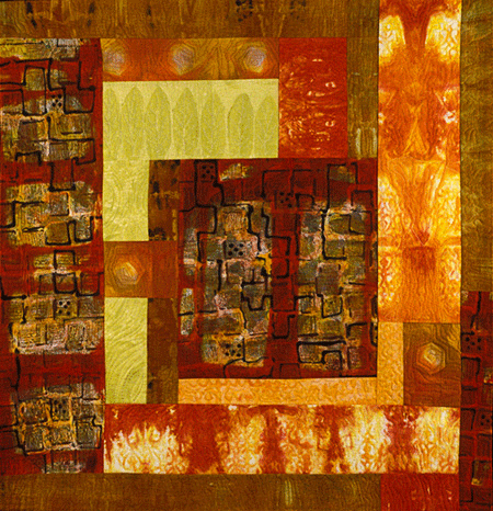 image of quilt titled "Summer in the City" by Lorraine Edmond © 2006