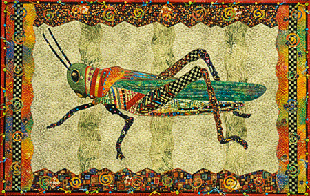 image of quilt titled "I Be Hoppin' " by Sonia Grasvik © 2006