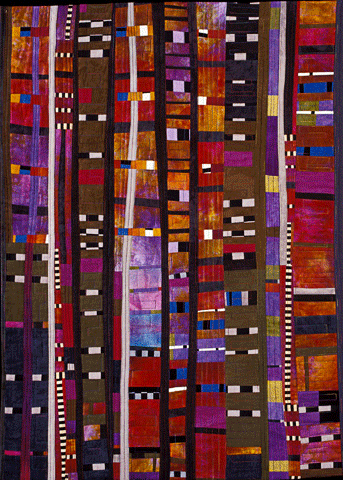 image of quilt titled "Relentless" by Carol Jerome © 2006
