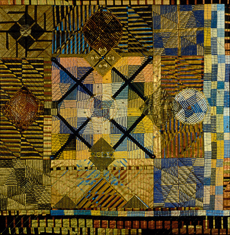 image of quilt titled "Emergence" by Karen Soma © 2006