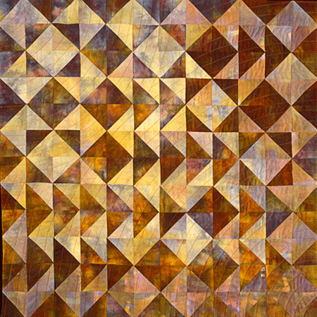 image of quilt titled "November Night" by Jo Van Patten © 2006