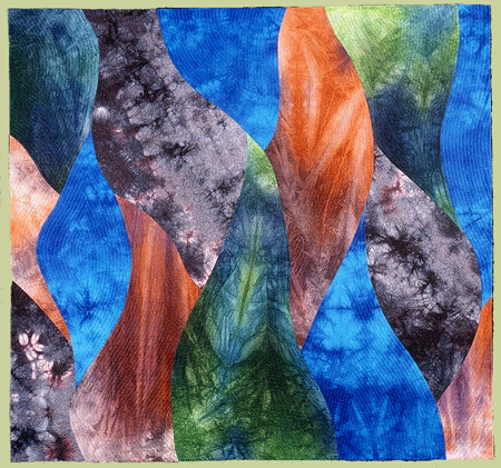 image of quilt titled "Deep Eddy" by Marti Stave © 2006