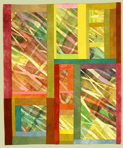 image of quilt titled "Tidal Dance" by Jo Van Patten © 2006