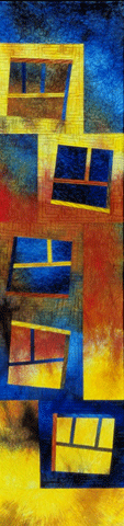 image of quilt titled "Leap of Faith" by Bonny Brewer © 2007