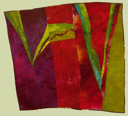 image of quilt titled "Version 2" by Bonnie Bucknam © 2007