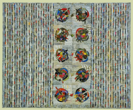 image of quilt titled "This Little Light of Mine" by Sonia Grasvik © 2007