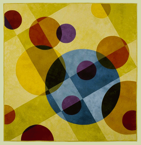 image of quilt titled "Plaid and Dots Together" by Cory Volkert © 2007