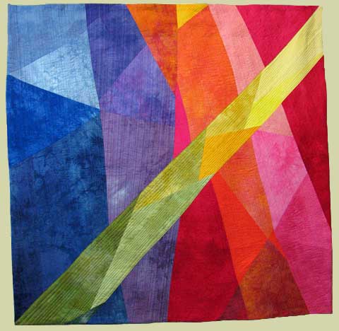 Image of "Let the Sunshine In" quilt by Melisse Laing