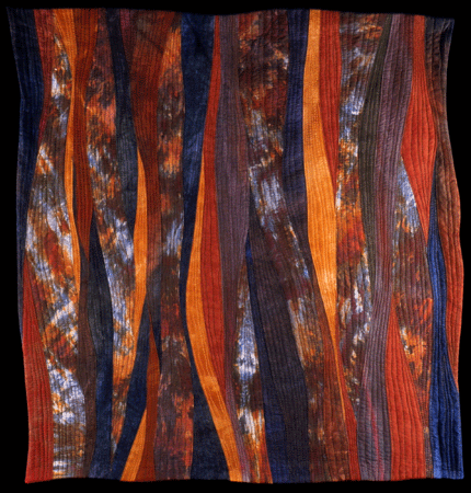 image of quilt titled "Cedar Sky" by Janet Kurjan &copy; 2008