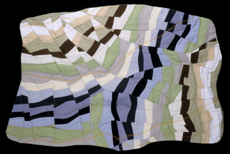 image of quilt titled "Paths" by Barbara O'Steen &copy; 2008