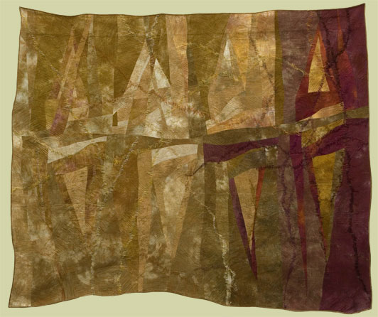 Image of quilt titled “Delta” by Bonnie Bucknam 