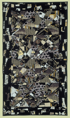 image of quilt titled "Night Music" by Pat Hedwall &copy; 2007