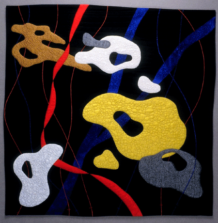 image of quilt titled "Precious Metal" by Lisa Jenni &copy; 2007