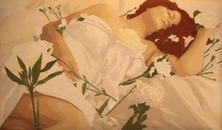 image of quilt titled "Afternoon" by Margot Lovinger &copy; 2007