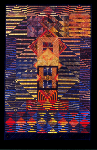 image of quilt titled "Heart's Desire: Magma Rising" by Karen Soma &copy; 2007