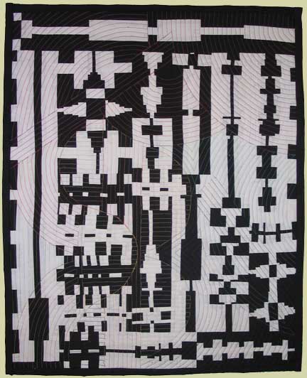 Image of "Science and Religion" quilt by Pat Solon