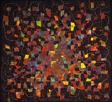 image of quilt titled "Opal" by Carol Olsen © 2006