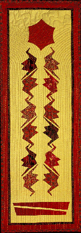 image of quilt titled "Chakras" by Sharon Rowley © 2006